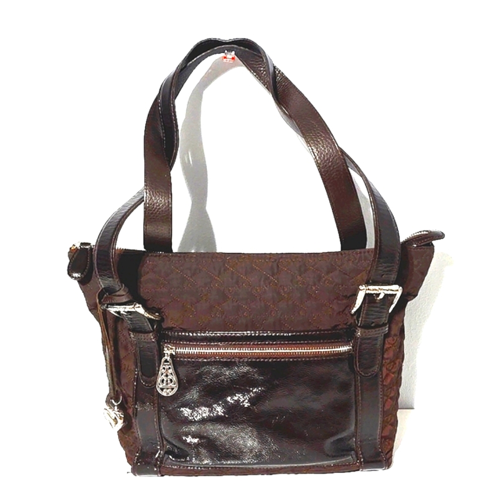 Brighton, Quilted Patent Leather